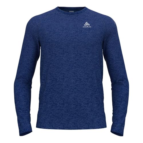 ODLO Laufshirt Herren Langarm Essential Seamless I Sport Shirt Männer I Sport Oberteil I Fitness Shirt ODLO Laufshirt Herren Langarm Essential Seamless I Sport Shirt Männer I Sport Oberteil I Fitness Shirt von Odlo