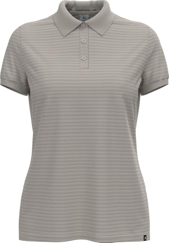 ODLO Wandershirt Damen Ascent Natural I Funktionsshirt Wandern Atmungsaktiv I Polo Shirt von Odlo