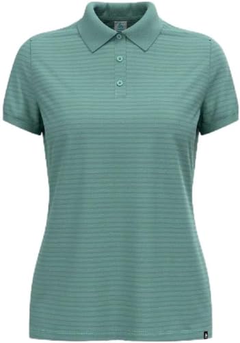 ODLO Wandershirt Damen Ascent Natural I Funktionsshirt Wandern Atmungsaktiv I Polo Shirt ODLO Wandershirt Damen Ascent Natural I Funktionsshirt Wandern Atmungsaktiv I Polo Shirt von Odlo