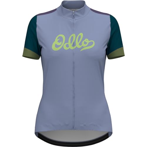 ODLO Fahrradtrikot Damen Essential Vintage I Radtrikot Kurzarm I Fahrradshirt von Odlo