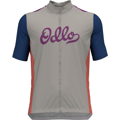 ODLO Fahrradtrikot Herren Essential Vintage I Radtrikot Kurzarm I Fahrradshirt ODLO Fahrradtrikot Herren Essential Vintage I Radtrikot Kurzarm I Fahrradshirt von Odlo