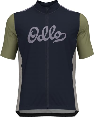 ODLO Fahrradtrikot Herren Essential Vintage I Radtrikot Kurzarm I Fahrradshirt ODLO Fahrradtrikot Herren Essential Vintage I Radtrikot Kurzarm I Fahrradshirt von Odlo