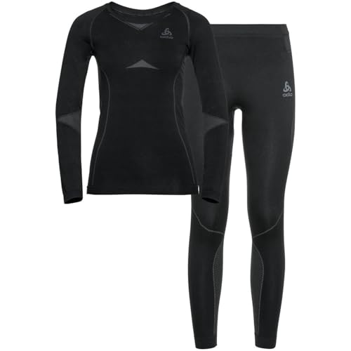 Odlo Damen Funktionsunterwäsche Set FUNDAMENTALS PERFORMANCE WARM, black - odlo graphite grey, M Odlo Damen Funktionsunterwäsche Set FUNDAMENTALS PERFORMANCE WARM, black - odlo graphite grey, M von Odlo