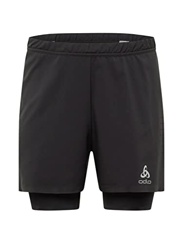 ODLO Laufhose Herren Kurz Zeroweight 5 Inch I Laufshort 2 in 1 I Sporthose von Odlo