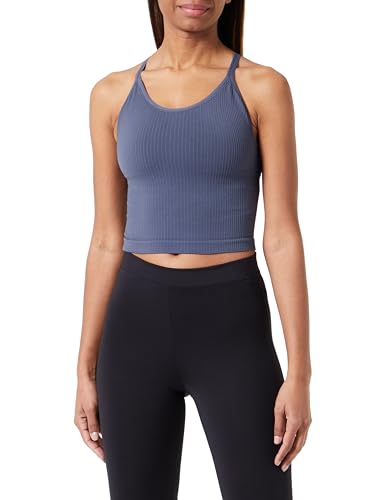 Odlo Damen Tanktop Laufshirt ACTIVE 365 2 IN1 SEAMLESS, india ink, XL von Odlo