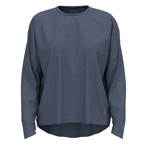 Odlo Damen Langarm Laufshirt ACTIVE 365 NATURAL BLEND, folkstone gray melange, M Odlo Damen Langarm Laufshirt ACTIVE 365 NATURAL BLEND, folkstone gray melange, M von Odlo