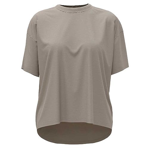 ODLO Laufshirt Damen Kurzarm Active 365 Natural I Sport Shirt I Sport Oberteil I Fitness Shirt von Odlo