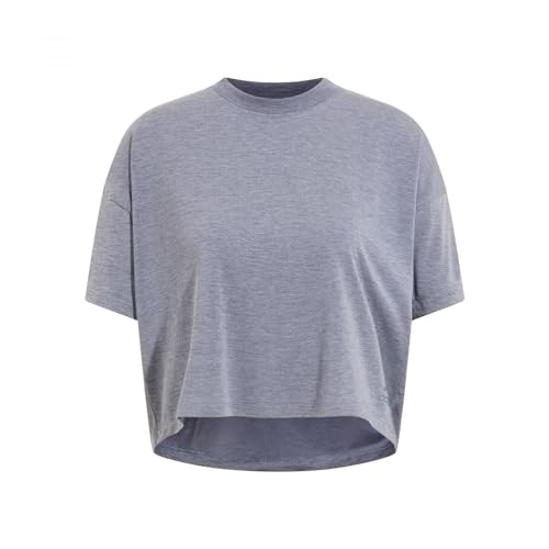 Odlo Damen Kurzarm Laufshirt ACTIVE 365 NATURAL BLEND, folkstone gray melange, XS Odlo Damen Kurzarm Laufshirt ACTIVE 365 NATURAL BLEND, folkstone gray melange, XS von Odlo