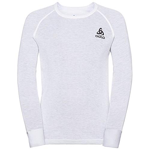 Odlo Kinder Funktionsunterwäsche Langarm Shirt ACTIVE WARM ECO, white, 128 Odlo Kinder Funktionsunterwäsche Langarm Shirt ACTIVE WARM ECO, white, 128 von Odlo