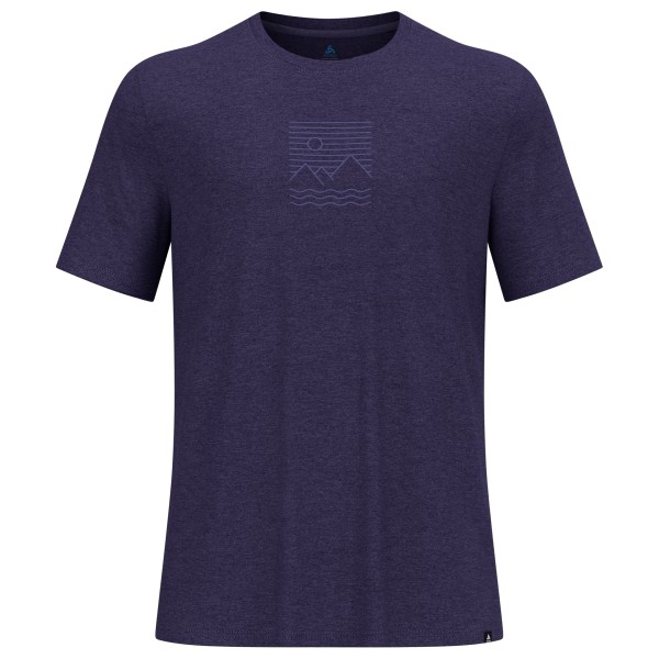 Odlo - Ascent Sun Sea Mountains T-Shirt Crew Neck S/S - Funktionsshirt Gr XXL blau Odlo - Ascent Sun Sea Mountains T-Shirt Crew Neck S/S - Funktionsshirt Gr XXL blau von Odlo