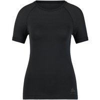 Odlo BL Top Crew Neck Performance Light Eco Laufshirt Damen in schwarz, Größe: XL von Odlo