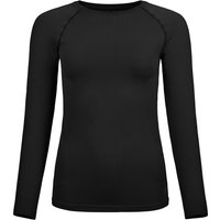 Odlo BL Top Crew Neck Performance Light Eco Longsleeve Damen in schwarz, Größe: L von Odlo