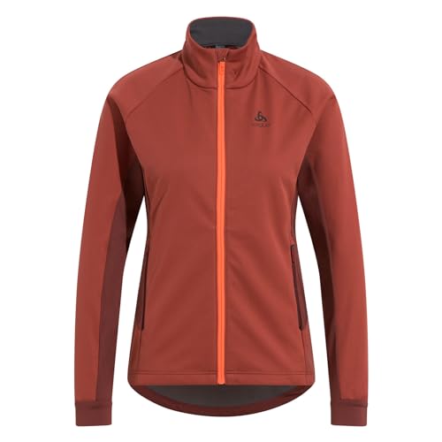 Odlo Damen Langlauf Jacke BRENSHOLMEN, cinnabar - spiced apple, S von Odlo