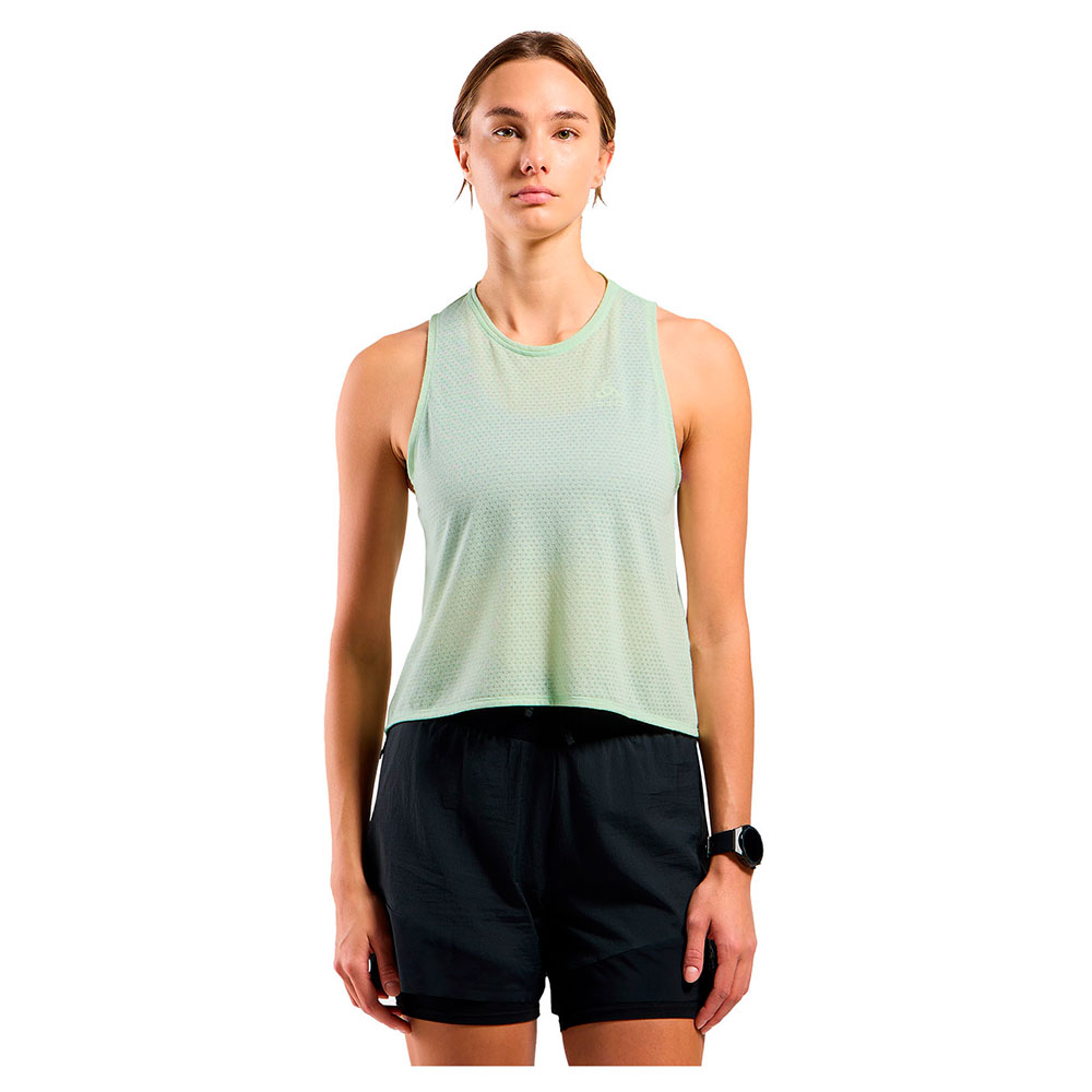 Odlo Crew Active 365 Linencool Sleeveless T-shirt Grün M Frau von Odlo