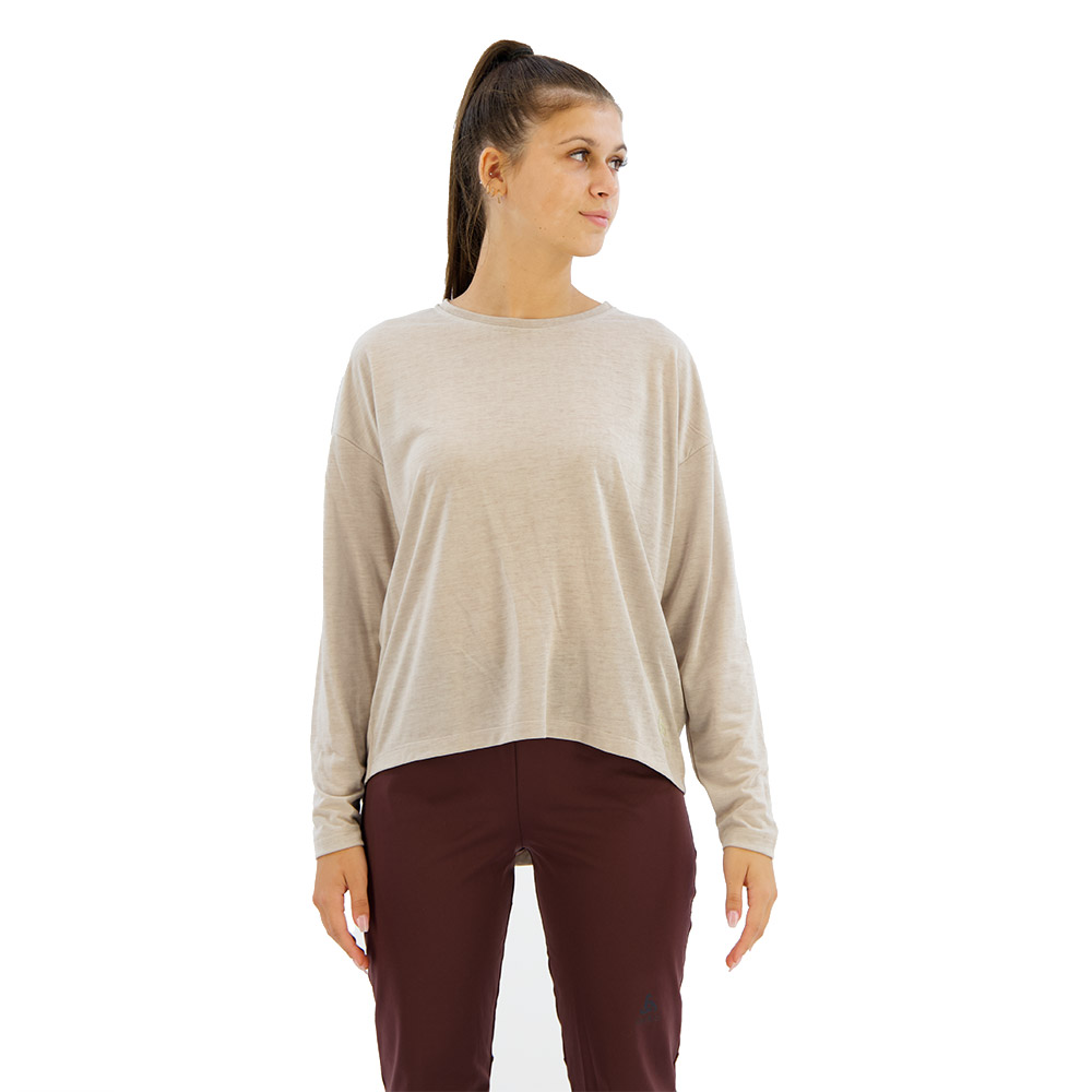Odlo Crew Active 365 Natural Long Sleeve T-shirt Grau L Frau Odlo Crew Active 365 Natural Long Sleeve T-shirt Grau L Frau von Odlo