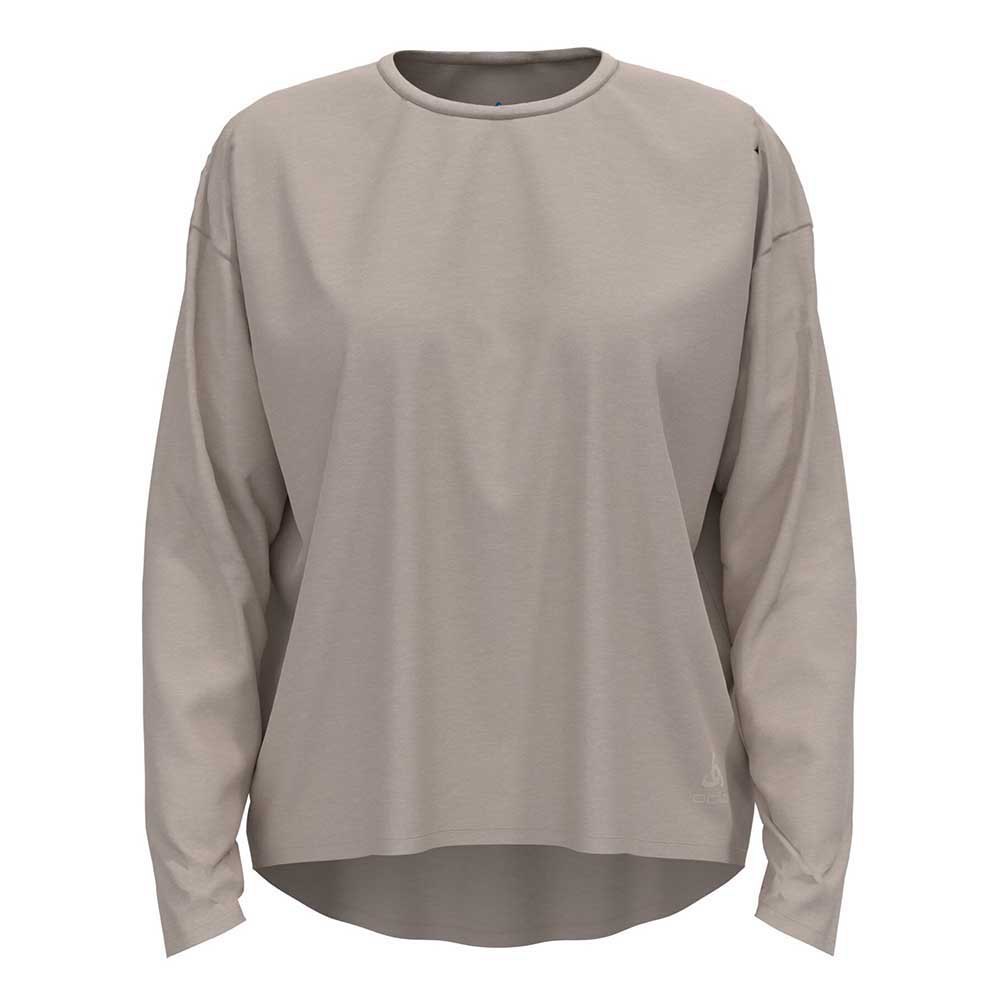 Odlo Crew Active 365 Natural Long Sleeve T-shirt Grau XL Frau von Odlo