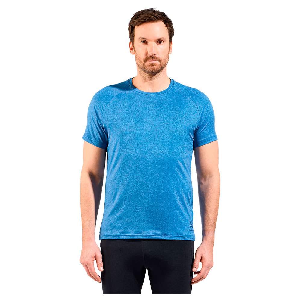 Odlo Crew Active 365 Short Sleeve T-shirt Blau 2XL Mann von Odlo