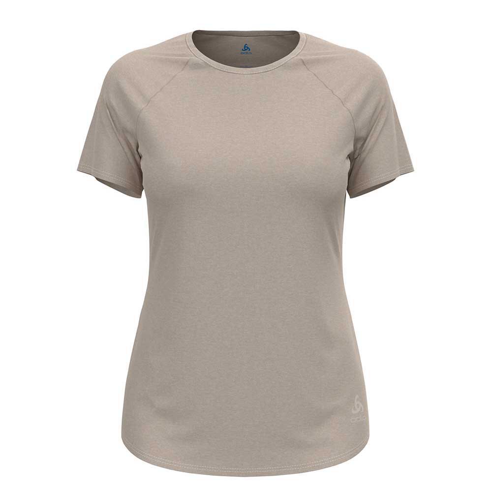 Odlo Crew Active 365 Short Sleeve T-shirt Beige L Frau von Odlo