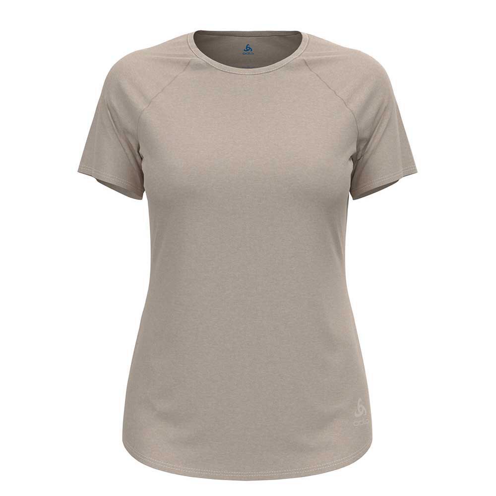 Odlo Crew Active 365 Short Sleeve T-shirt Beige XL Frau von Odlo