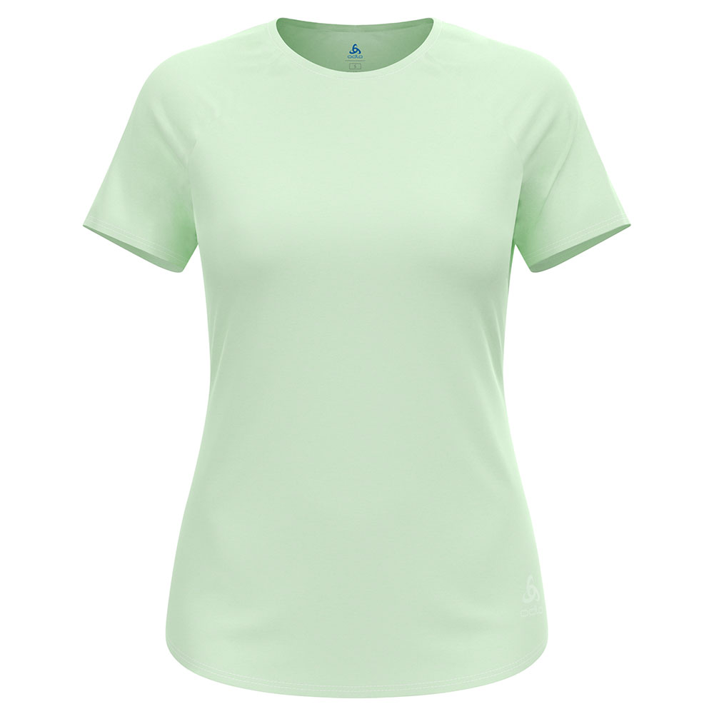 Odlo Crew Active 365 Short Sleeve T-shirt Grün XS Frau von Odlo