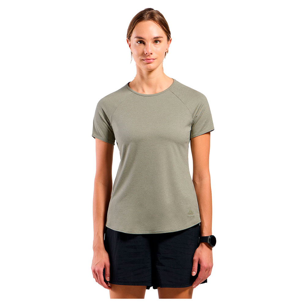 Odlo Crew Active 365 Short Sleeve T-shirt Grau XS Frau von Odlo