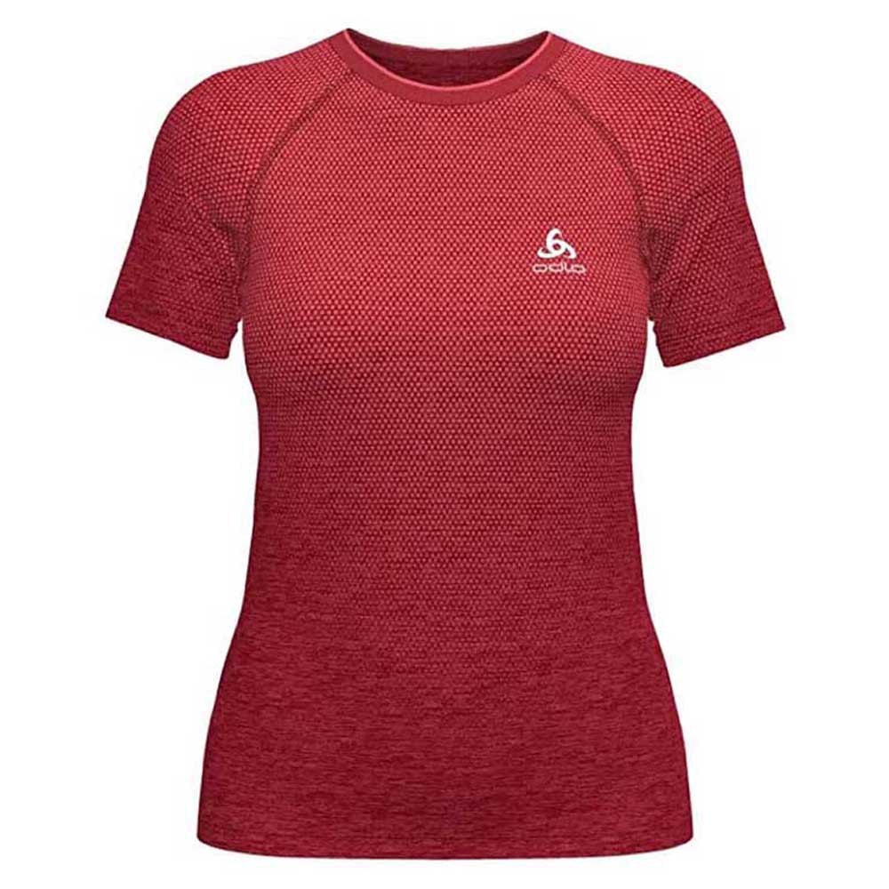 Odlo Crew Essential Seamless Short Sleeve T-shirt Rot L Frau von Odlo