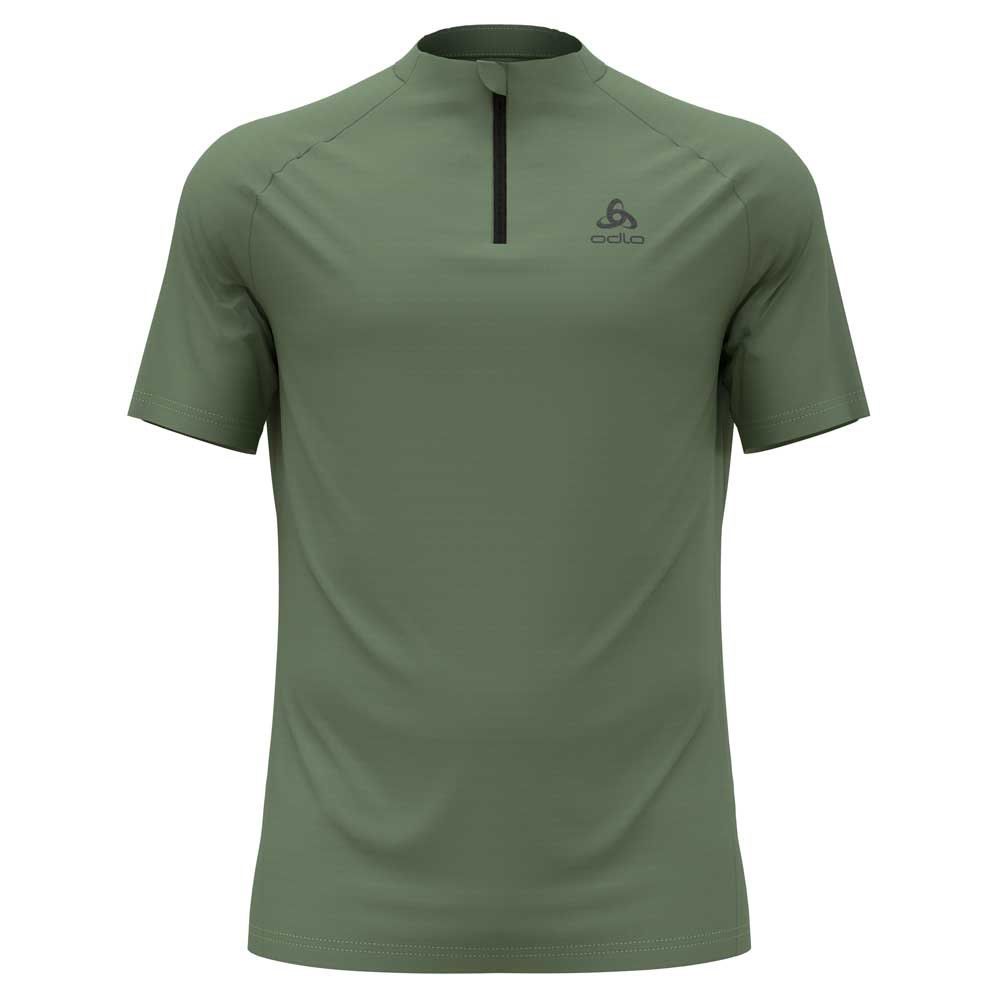 Odlo Crew Essential Short Sleeve T-shirt Grün 2XL Mann von Odlo