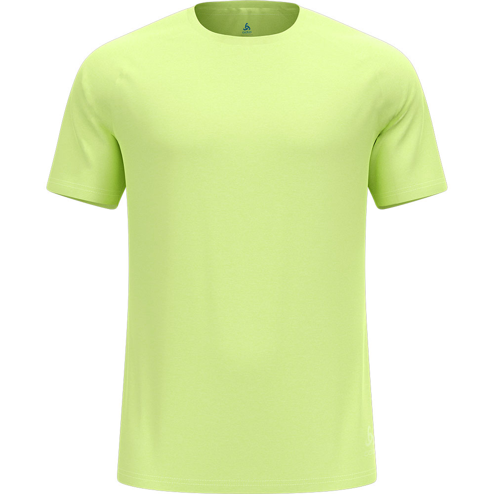 Odlo Crew Essential Short Sleeve T-shirt Gelb L Mann von Odlo