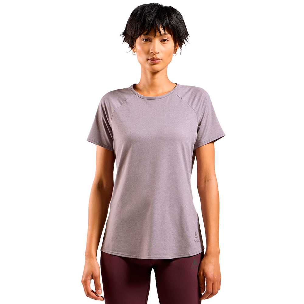 Odlo Crew Essential Short Sleeve T-shirt Lila M Frau von Odlo