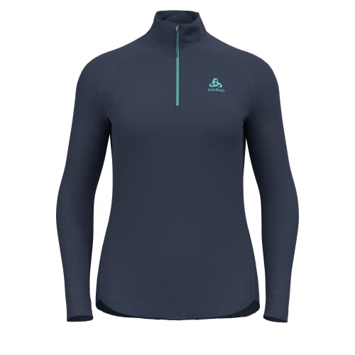 Odlo Damen Langarm Shirt mit halben Reißverschluss BERRA, dark sapphire, S Odlo Damen Langarm Shirt mit halben Reißverschluss BERRA, dark sapphire, S von Odlo