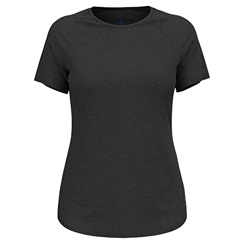 Odlo Damen Kurzarm Laufshirt ACTIVE 365, black melange, L Odlo Damen Kurzarm Laufshirt ACTIVE 365, black melange, L von Odlo
