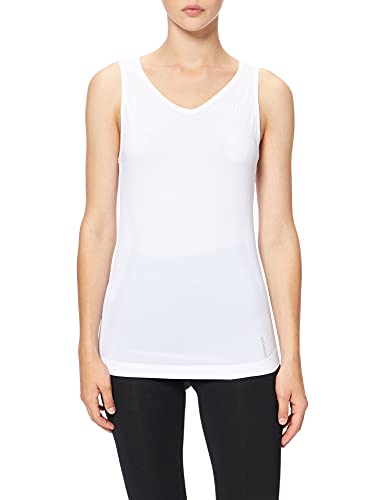 Odlo Damen ACTIVE F-DRY LIGHT Baselayer Unterhemd V-Ausschnitt, White, M von Odlo