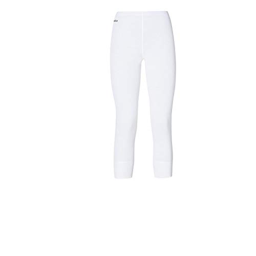 Odlo Damen ACTIVE WARM Baselayer 3/4-Hose, White, XL von Odlo