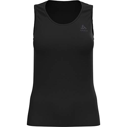 Odlo Damen Active F-dry Light Funktionsunterwäsche Tanktop, Schwarz, XS EU Odlo Damen Active F-dry Light Funktionsunterwäsche Tanktop, Schwarz, XS EU von Odlo