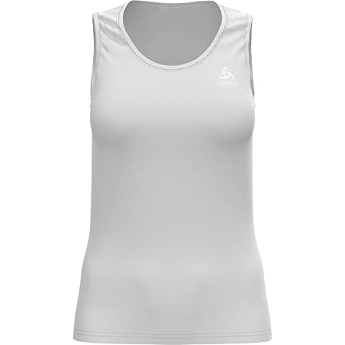 Odlo Damen Active F-dry Light Funktionsunterwäsche Tanktop, Weiß, L EU Odlo Damen Active F-dry Light Funktionsunterwäsche Tanktop, Weiß, L EU von Odlo