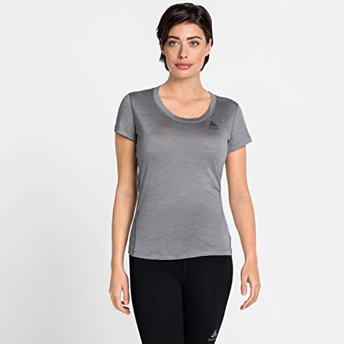 Odlo Damen Funktionsunterwäsche Kurzarm Shirt MERINO PERFORMANCE 130 GRAMM, grey melange, L Odlo Damen Funktionsunterwäsche Kurzarm Shirt MERINO PERFORMANCE 130 GRAMM, grey melange, L von Odlo