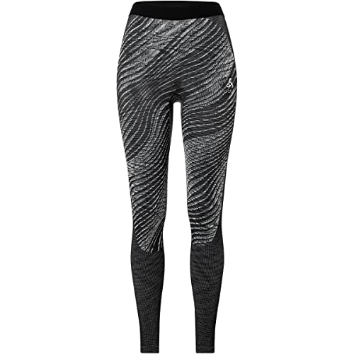 Odlo Damen BLACKCOMB ECO Funktionsunterwäsche Lange Hose, black - space dye Odlo Damen BLACKCOMB ECO Funktionsunterwäsche Lange Hose, black - space dye von Odlo