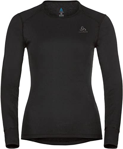 Odlo Damen Bl Top Crew Neck L/S Active Warm Eco Langarmshirt, 20731, S EU Odlo Damen Bl Top Crew Neck L/S Active Warm Eco Langarmshirt, 20731, S EU von Odlo