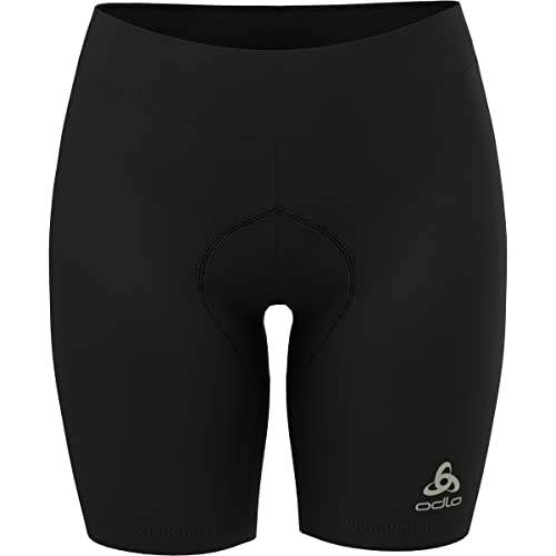 ODLO Fahrradhose Damen Kurz Essential I Gepolsterte Radlerhose ODLO Fahrradhose Damen Kurz Essential I Gepolsterte Radlerhose von Odlo