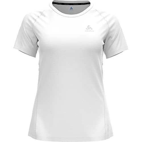 Odlo Damen Essential Chill-tec Kurzarm Laufshirt, Weiß, L EU Odlo Damen Essential Chill-tec Kurzarm Laufshirt, Weiß, L EU von Odlo