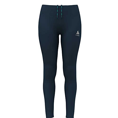 Odlo Damen Tights Essential Warm Laufhose, Blue Wing Teal, XL EU Odlo Damen Tights Essential Warm Laufhose, Blue Wing Teal, XL EU von Odlo