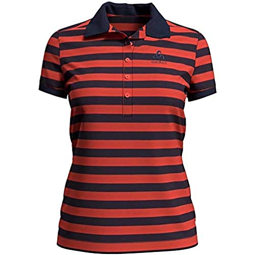 Odlo Damen Polo Shirt CONCORD, american beauty - cayenne, L von Odlo