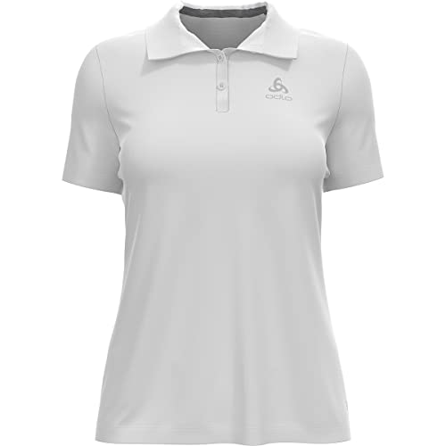 Odlo Damen F-dry Polo Shirt, Weiß, XL EU Odlo Damen F-dry Polo Shirt, Weiß, XL EU von Odlo