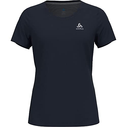 Odlo Damen F-dry Kurzarm Shirt, Dark Sapphire, L EU Odlo Damen F-dry Kurzarm Shirt, Dark Sapphire, L EU von Odlo