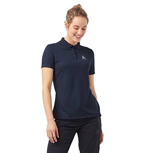 ODLO Wandershirt Damen F-Dry I Funktionsshirt Wandern Atmungsaktiv I Polo Shirt von Odlo