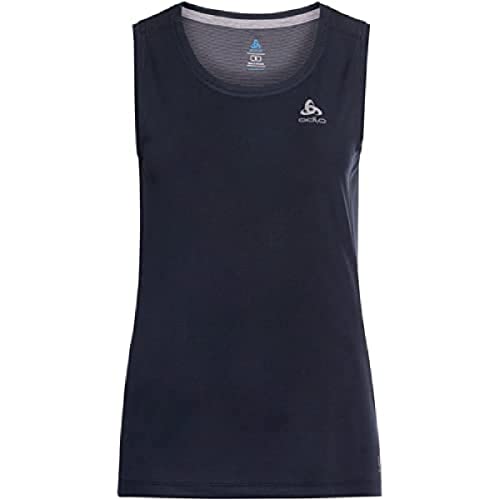 Odlo Damen F-dry Funktionsunterwäsche Tanktop, Dark Sapphire, L EU Odlo Damen F-dry Funktionsunterwäsche Tanktop, Dark Sapphire, L EU von Odlo
