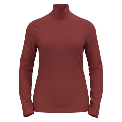 Odlo Damen Fleeceshirt Roy Pale Mauve-Spiced Apple XS - Standardlänge - Langarm - Rundhalsausschnitt - Sweater - Damen - Frauen - Fleece Sweater - Pullover Odlo Damen Fleeceshirt Roy Pale Mauve-Spiced Apple XS - Standardlänge - Langarm - Rundhalsausschnitt - Sweater - Damen - Frauen - Fleece Sweater - Pullover von Odlo