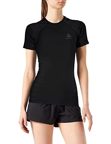 Odlo Damen Funktionsunterwäsche Kurzarm Shirt PERFORMANCE LIGHT, black, L Odlo Damen Funktionsunterwäsche Kurzarm Shirt PERFORMANCE LIGHT, black, L von Odlo