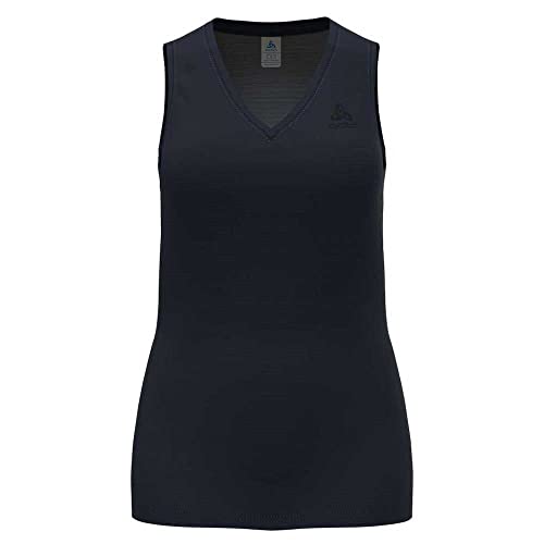 Odlo Damen Active F-dry Light Funktionsunterwäsche Tanktop, Dark Sapphire, XS EU Odlo Damen Active F-dry Light Funktionsunterwäsche Tanktop, Dark Sapphire, XS EU von Odlo