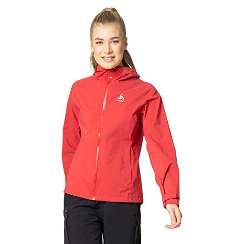Odlo Damen Hardshell Jacke AEGIS 2.5L WATERPROOF, american beauty, S Odlo Damen Hardshell Jacke AEGIS 2.5L WATERPROOF, american beauty, S von Odlo